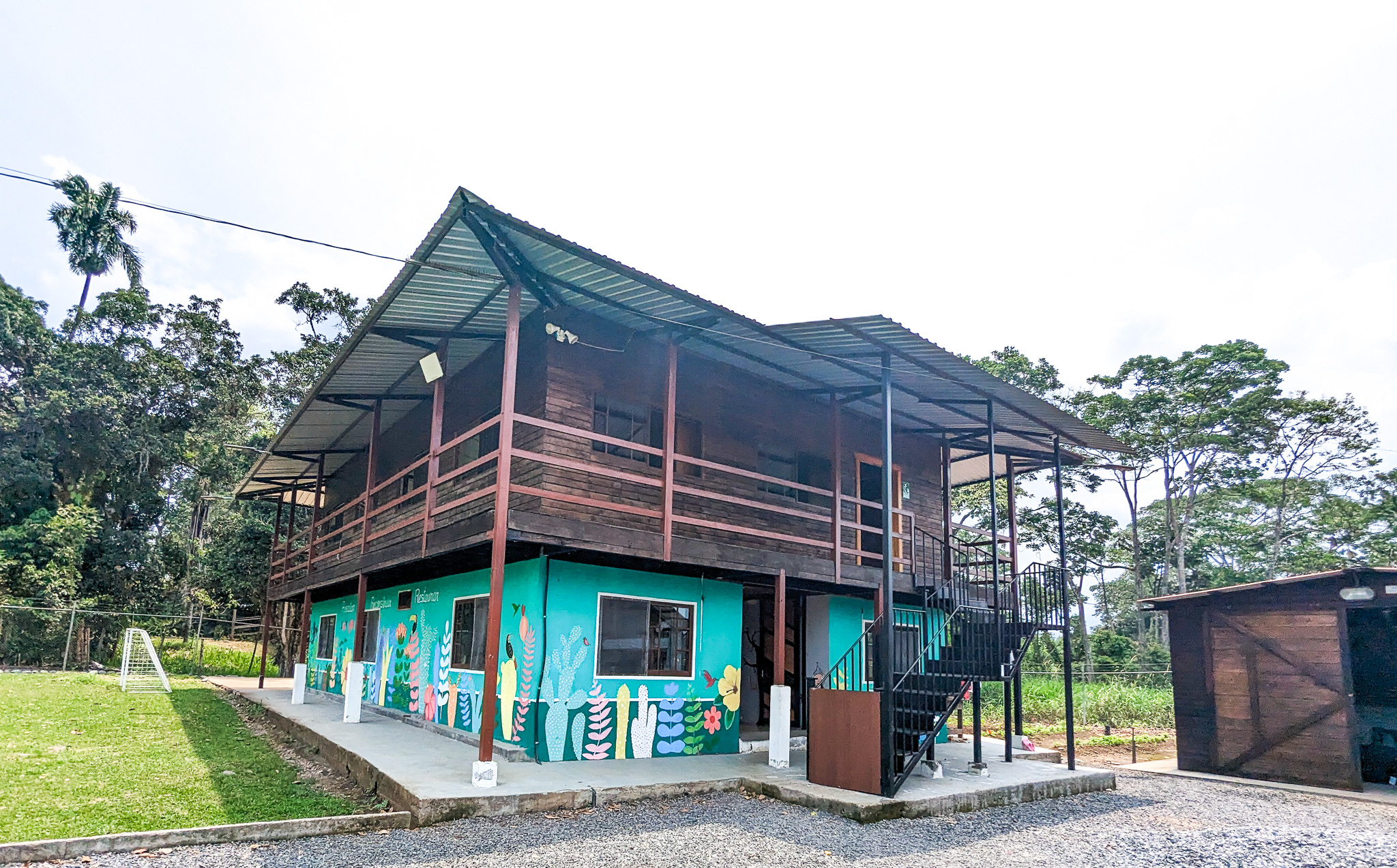 exterior view of the house of the rescue foundation